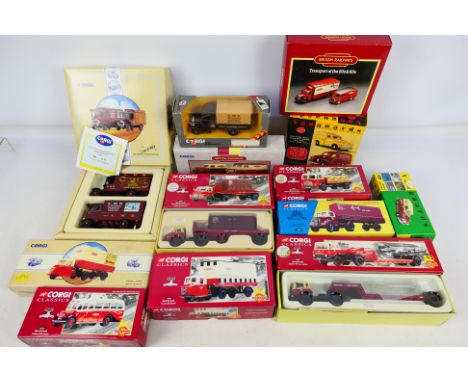 Corgi Classics - Vanguards - A collection of boxed mainly 'British Railways' themed diecast model vehicles. Lot includes Corg