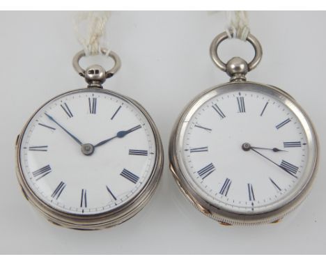 A silver open face pocket watch, Swiss 13 jewel movement, pointed tooth lever, retailed by Payne & Co., London, the enamel di