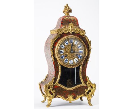 Vincenti et Cie, a mid-Victorian French Boulle mantel clock, the eight-day duration movement striking the hours and half-hour