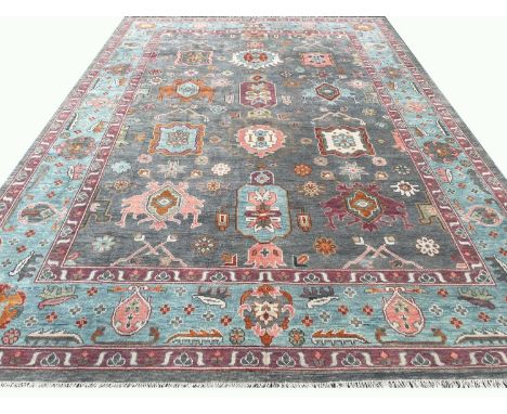 FINE CONTEMPORARY BAKSHAISH DESIGN CARPET, 416cm x 305cm. 