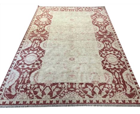 FINE GAROUS DESIGN CARPET, 353cm x 248cm. 