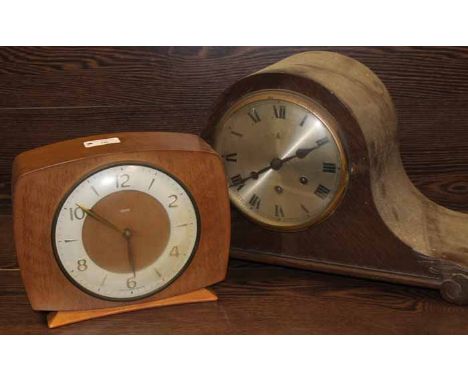 SMITH'S MANTEL CLOCK AND ANOTHER MANTEL CLOCK