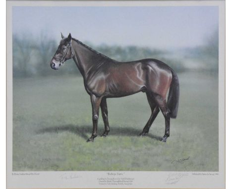 After Max Brandrett,Steward's Enquiry,limited edition colour print, signed and numbered 491/850,48x60cm,Elaine Stroud, Bishop