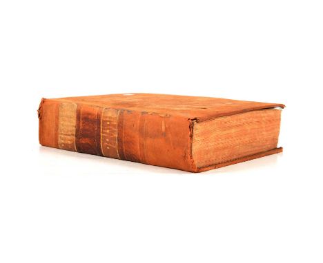 The Self-Interpreting Bible, with an Evangelical Commentary by The Late Reverend John Brown [1832], fully restored full calf 