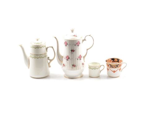 Assorted china teaware, including Hammersley, Royal Albert, etc.Qty: 2 boxes