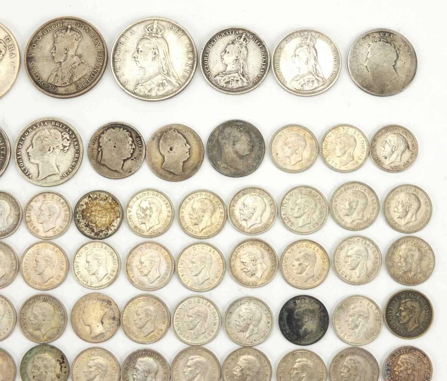 19th century and later British coins, some silver, including crowns ...