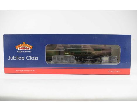 BACHMANN; no. 31-177DS, a boxed OO gauge, 1:76 scale Jubilee Class, 45593, KOLHAPUR, BR lined early emblem.Condition Report: 