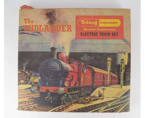 TRI-ANG HORNBY; The Midlander boxed model electric train set no. RS.8.Condition Report: Light use, box has wear commensurate 