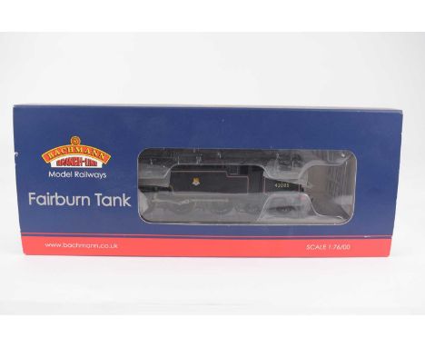 BACHMANN; 32-875 DC, a boxed 1:76 scale model locomotive, OO gauge, Fairburn Tank, class 42085, BR, black early emblem.Condit