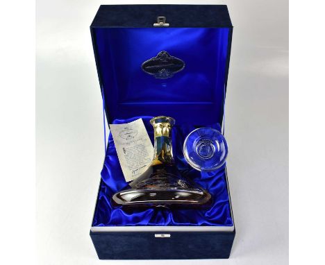 WHISKY; a Glencairn Crystal limited edition decanter filled with Auchentoshan Twelve Year single malt whisky, boxed, no. 3929