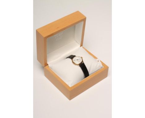 A GENTLEMAN'S 9CT GOLD LONGINES WRISTWATCH, the white enamel dial with black printed open Arabic numerals enclosing subsidiar