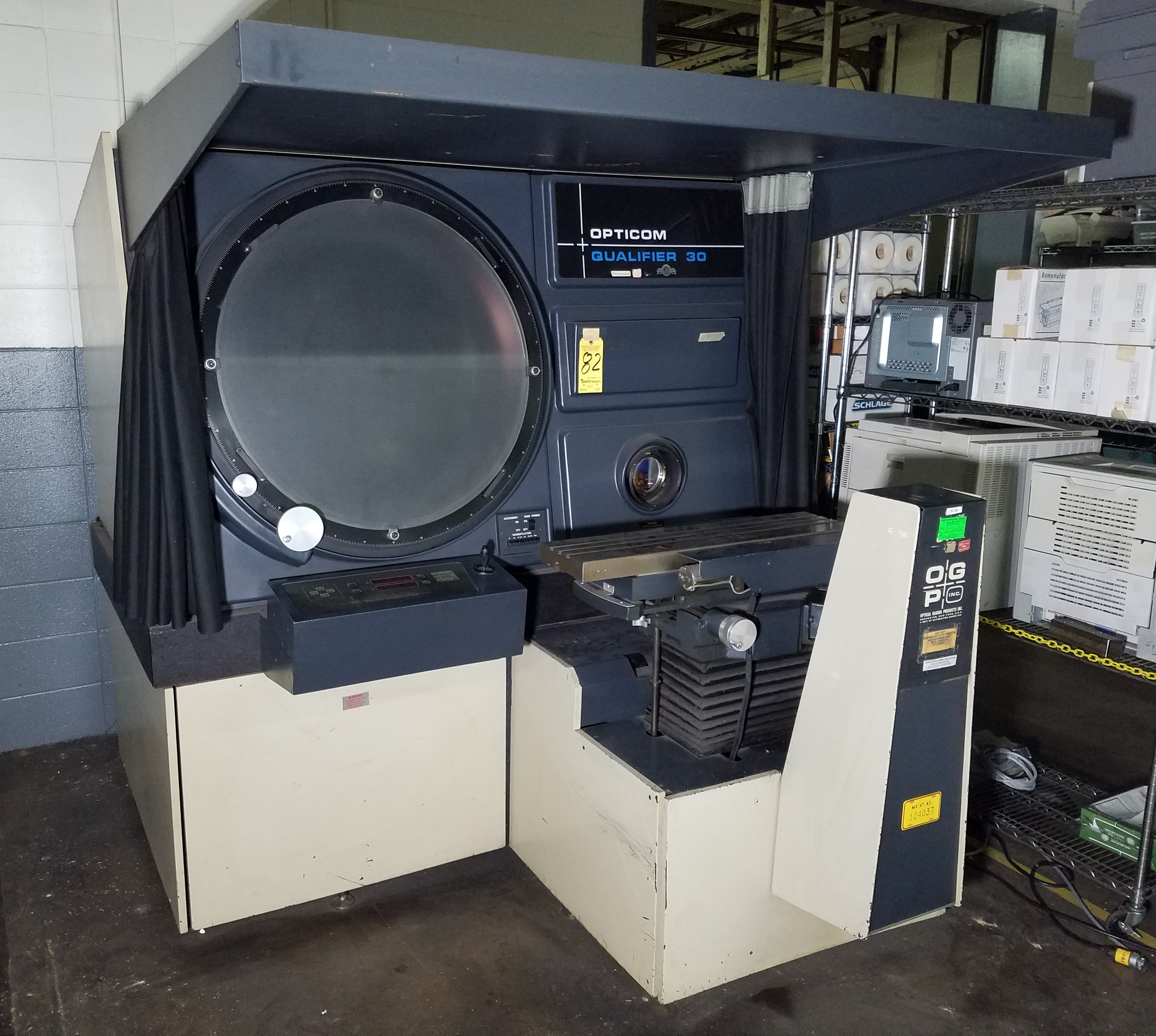 OGP Model Qualifier 30 Optical Comparator, s/n 00300434, 30