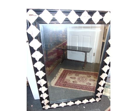 A Contemporary 'Harlequin' Wall Mirror & Coffee Table.