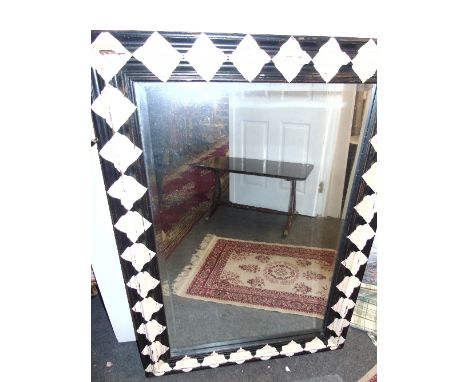 A Contemporary 'Harlequin' Wall Mirror & Coffee Table.