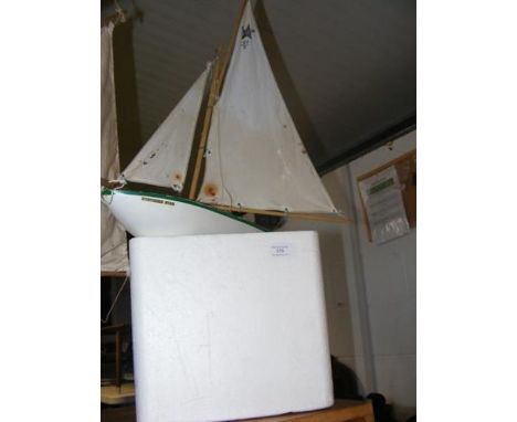 A vintage 'Northern Star' Star Yacht - no stand 