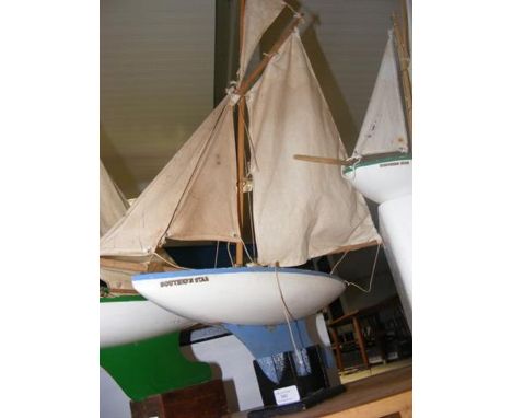 A vintage 'Southern Star' Star Yacht - on stand 