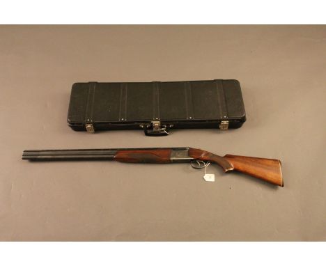 Baikal 12 bore over/.under shotgun Model No. IJ-27E, 28 1/2" barrels, 1/2 and full choke, 2 3/4" chambers, top lever, automat