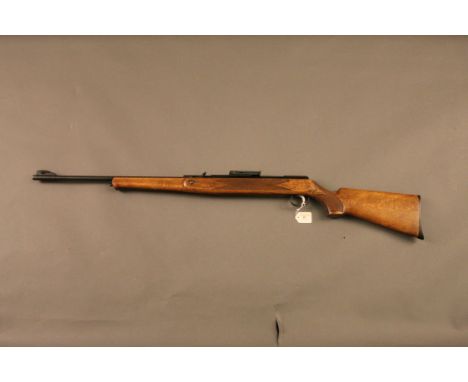 Original Model 50 .22 under lever air rifle.  Length 45".  No visible Serial No. 