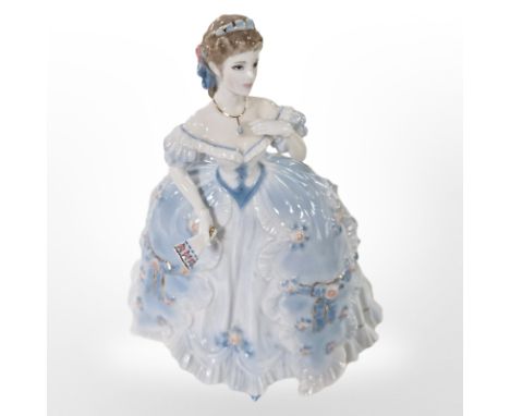 A Royal Worcester figure, The First Quadrille, a limited edition No. 8600 of 12500.