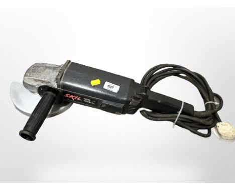 A Skil angle grinder 