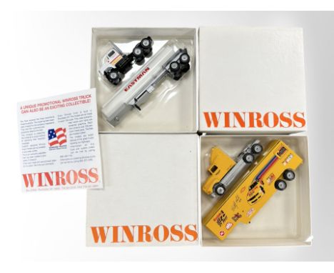 Two Winross die cast metal haulage wagons, Kodak and Eastman Kodak Company, both boxed. 