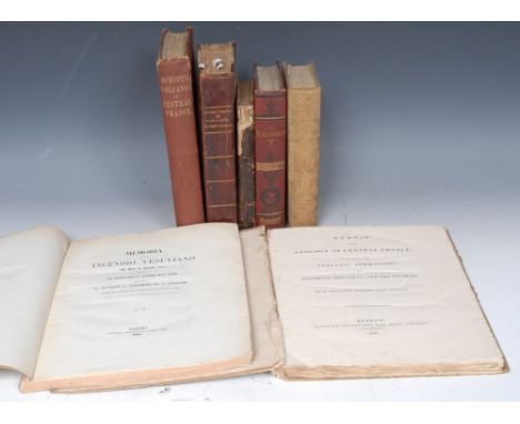 Vulcanology and Geology - Guarini (G[iovanni]), Palmieri (L[uigi]) and Scacchi (A[rcangelo]), Memoria Sullo Incendio Vesuvian