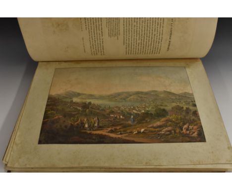 Views in Greece, From Drawings by Edward Dodwell, Esq., F.S.A., &c., first edition, volumes I and II only bound as one, Rodwe