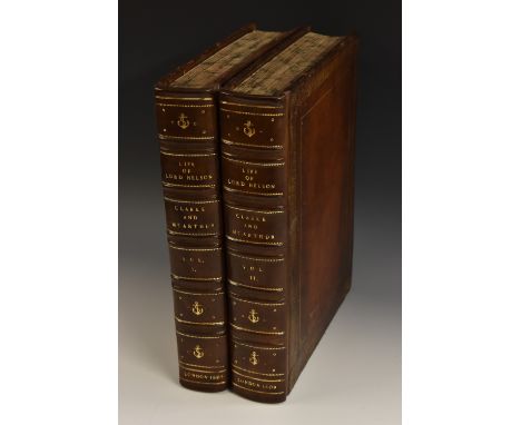 Nelson Interest - Association Copy, Clarke (The Rev. James Stanier, F.R.S.) and M'Arthur (John, Esq., LL.D., Late Secretary t