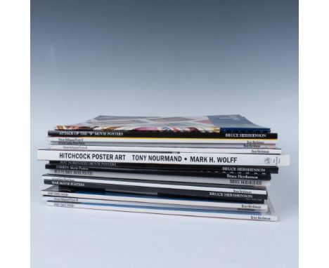 This collection of 15 movie poster books, featuring titles such as Best Pictures Movie Posters, Comedy Movie Posters, 60 Grea