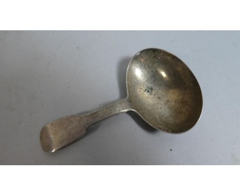 A Georgian Silver Tea Caddy Spoon 