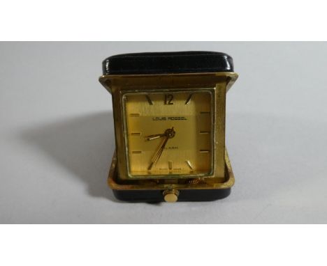 A Small Louis Rossel Travel Alarm Clock