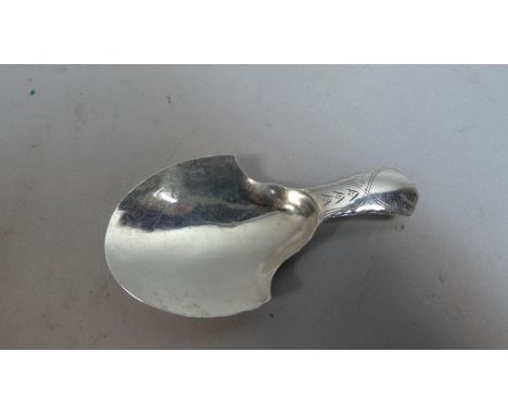 A Georgian Tea Caddy Spoon 
