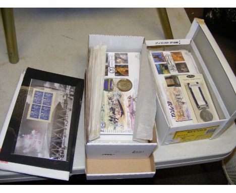 GB speciality First Day Covers - with facsimile medals CONDITION REPORT19 covers have medals