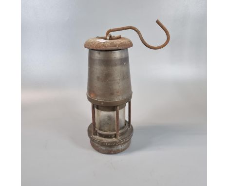 Vintage The Wolf Miner's Safety Lamp, Sheffield.  (B.P. 21% + VAT) 