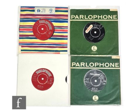 The Beatles - A factory sample stickered first pressing of the 1963 release Please, Please Me -&nbsp; (45-R 4983) - red Parlo