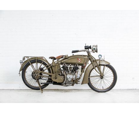 Property of a deceased's estate 1918 Excelsior 61ci Model 19Registration no. SV 9651Frame no. 14217Engine no. 95950 (see text