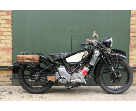 1929 Scott 596cc TT Replica Registration no. SV 4155Frame no. 3265MEngine no. PY2936A genuine TT Replica, as confirmed by fac
