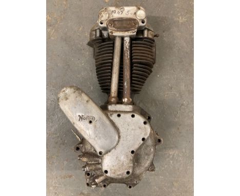 A 1947 Norton 490cc 'ES2' enginenumbered B3 8982, completeness and condition unknown, close inspection advised. Lot to be sol