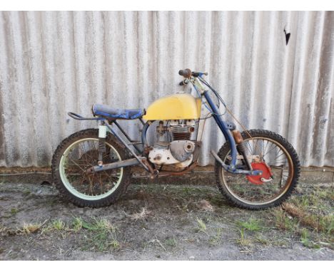 Property of a deceased's estate c.1963 Greeves-Triumph 350cc ProjectRegistration no. not registeredFrame no. DJT3 (see text)E