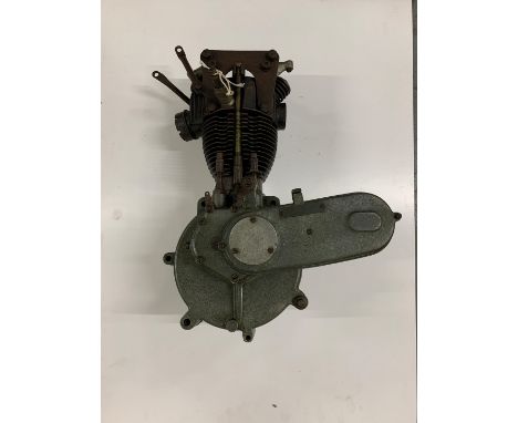 An AJS enginenumbered G8406, condition and completeness unknown, close inspection advised. Lot to be sold without reserve.Thi