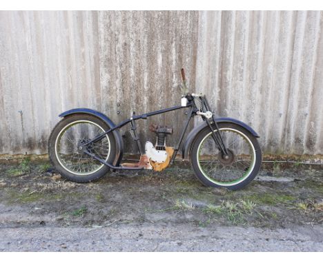 Property of a deceased's estate 1937 BSA 248cc B22 Empire StarRegistration no. HV 7914Frame no. none visibleEngine no. HB22.1