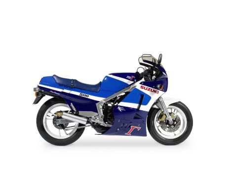 c.2 Push miles from new 1989 Suzuki RG500 GammaRegistration no. not registeredFrame no. HM31A-106906Engine no. M301-107841•Ic