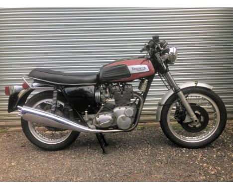 1973 Triumph 740cc T150 TridentRegistration no. not UK registeredFrame no. T150V GH05804Engine no. T150T EE00980First registe