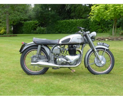 From the estate of the late Roy Houghton 1953 Norton 497cc Dominator 88 De LuxeRegistration no. RTE 388Frame no. J122 53447En