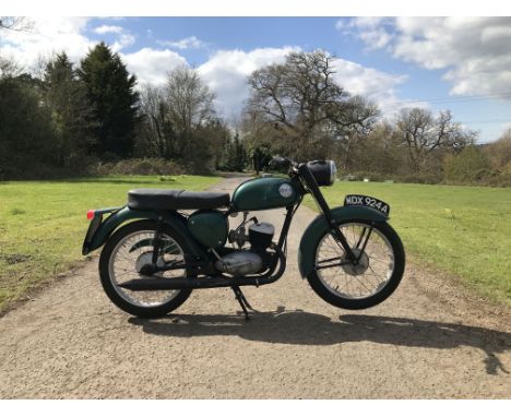 c.1965 BSA 175cc D7 BantamFrame no. D-72817Engine no. ED724030The machine's mechanical condition is unknown. Offered for rest