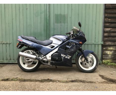 1986 Honda VFR750FRegistration no. C226 CRU (see text)Frame no. RC24-1000334Engine no. unable to locateThe machine's mechanic