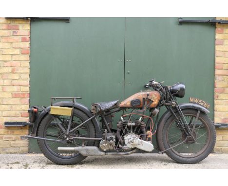 1929 James 3½hp SportRegistration no. MW 5284Frame no. DP2152Engine no. 5T2394Like so many famous and not so famous motorcycl