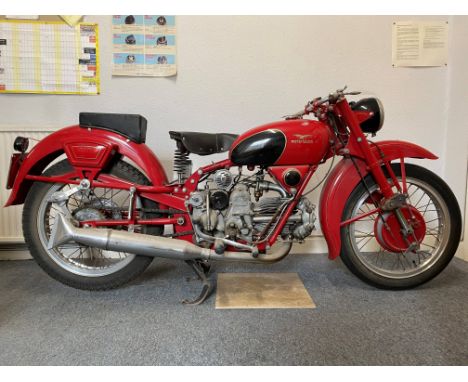 1952 Moto Guzzi 499cc FalconeRegistration no. not registeredFrame no. *31161*Engine no. F97991Carlo Guzzi's first prototype m