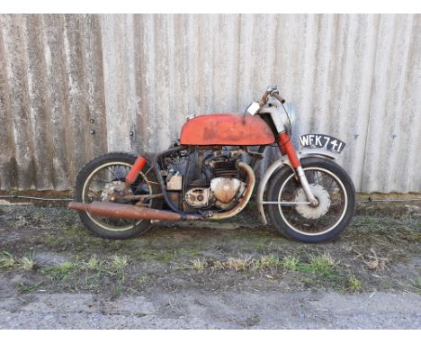 Property of a deceased's estate 1959 Trifield 500cc SpecialRegistration no. WFK 741Frame no. 11163 (see text)Engine no. T100A