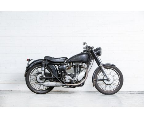 Property of a deceased's estate 1954 AJS 348cc Model 16MSRegistration no. KNR 616Frame no. A15450Engine no. 57/16MS 32290 (se